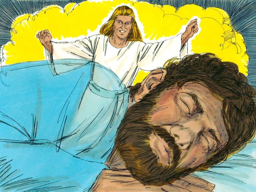 The Angel Discloses God’s Plan of Salvation to Joseph