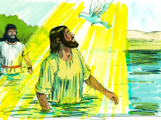 Jesus Is Baptised by John the Baptist