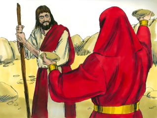 Jesus Tempted in the Wilderness for Forty Days