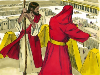 Jesus Tempted in the Wilderness for Forty Days