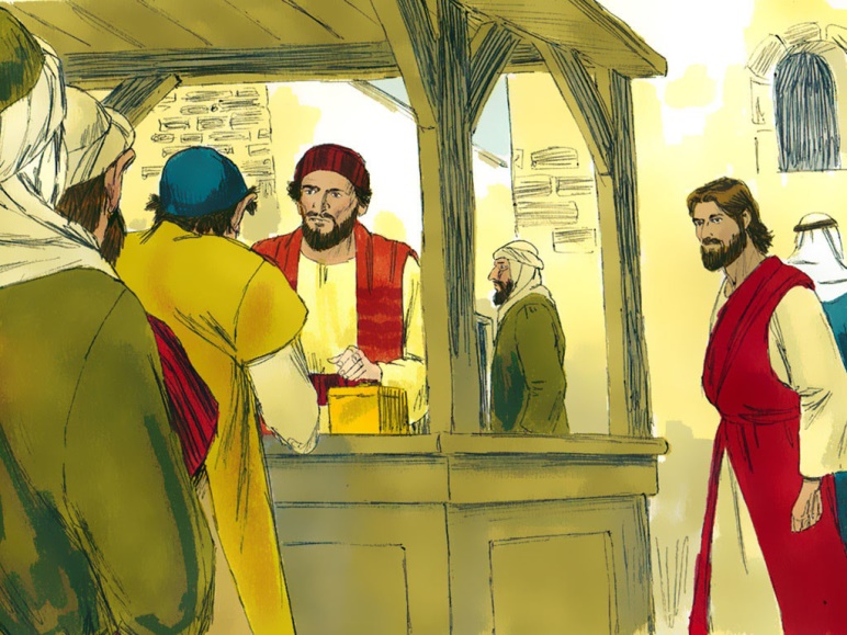 The Calling of Matthew the Tax Collector