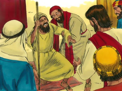 Jesus Restores the Sight of Two Blind Men