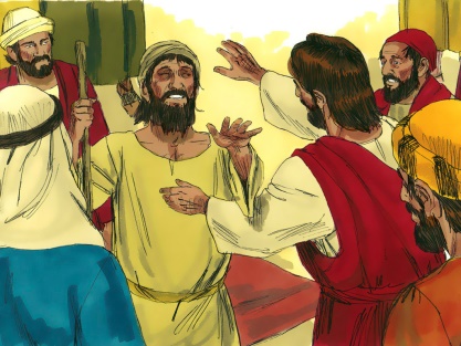 Jesus Restores the Sight of Two Blind Men