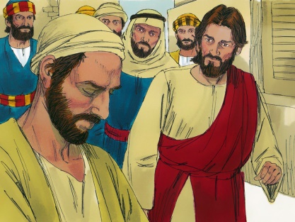 Blind Bartimaeus Healed by Jesus