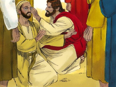 Blind Bartimaeus Healed by Jesus