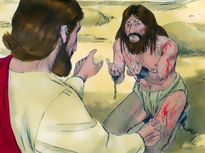 The Healing of the Man Possessed by Demons
