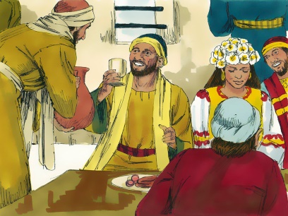 The First Miracle of Jesus, at the Wedding in Cana