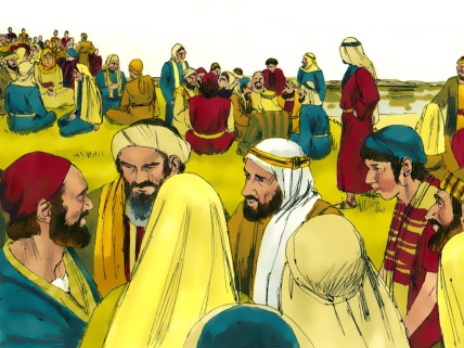 Jesus Feeds Five Thousand with Five Loaves and Two Fish