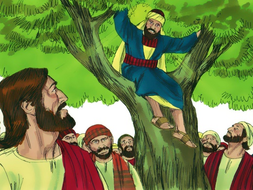 Zacchaeus and Jesus