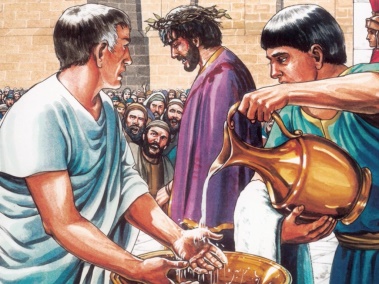 The End of the Trial of Jesus